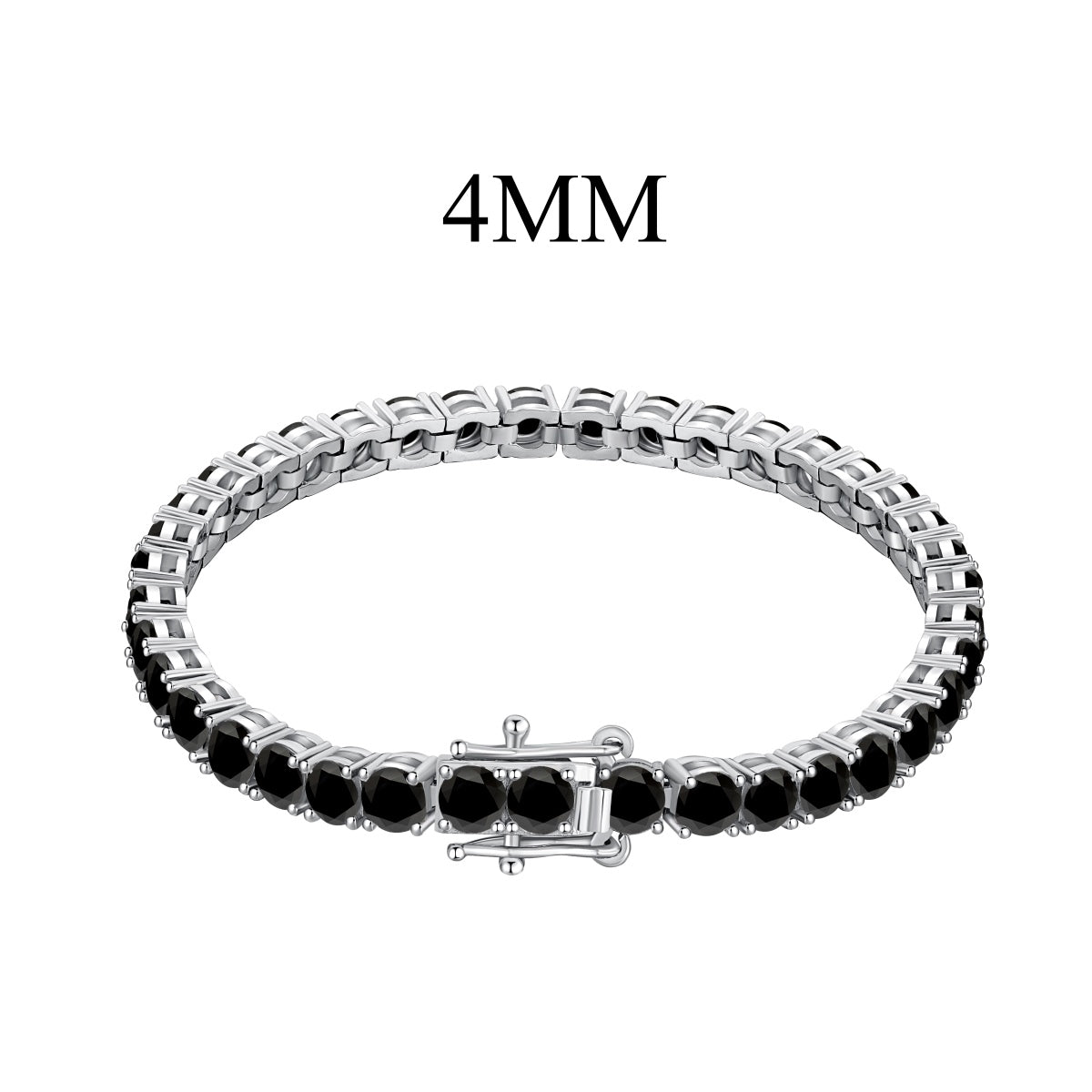 [AuraEcho]Radiant Colorful Round Cut Party Bracelet