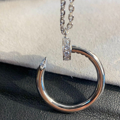 [AuraEcho Jewelry]JUSTE NECKLACE SILVER