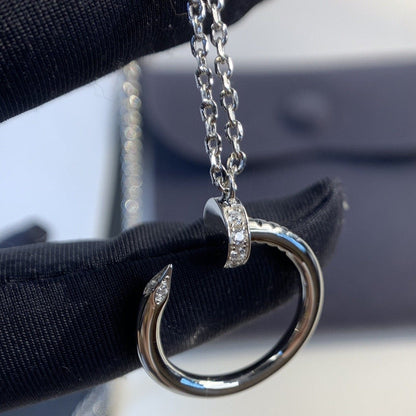 [AuraEcho Jewelry]JUSTE NECKLACE SILVER