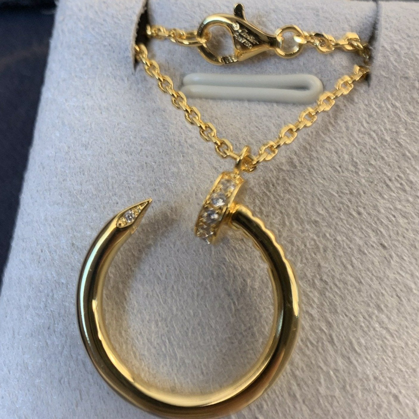 [AuraEcho Jewelry]JUSTE NECKLACE GOLD