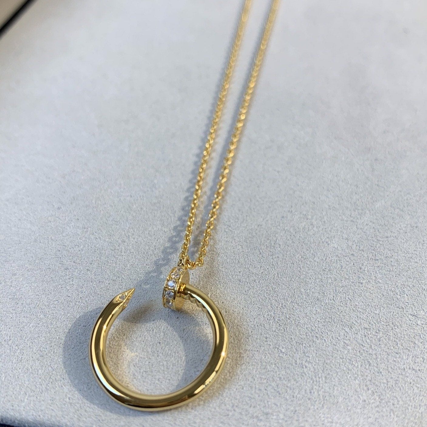 [AuraEcho Jewelry]JUSTE NECKLACE GOLD