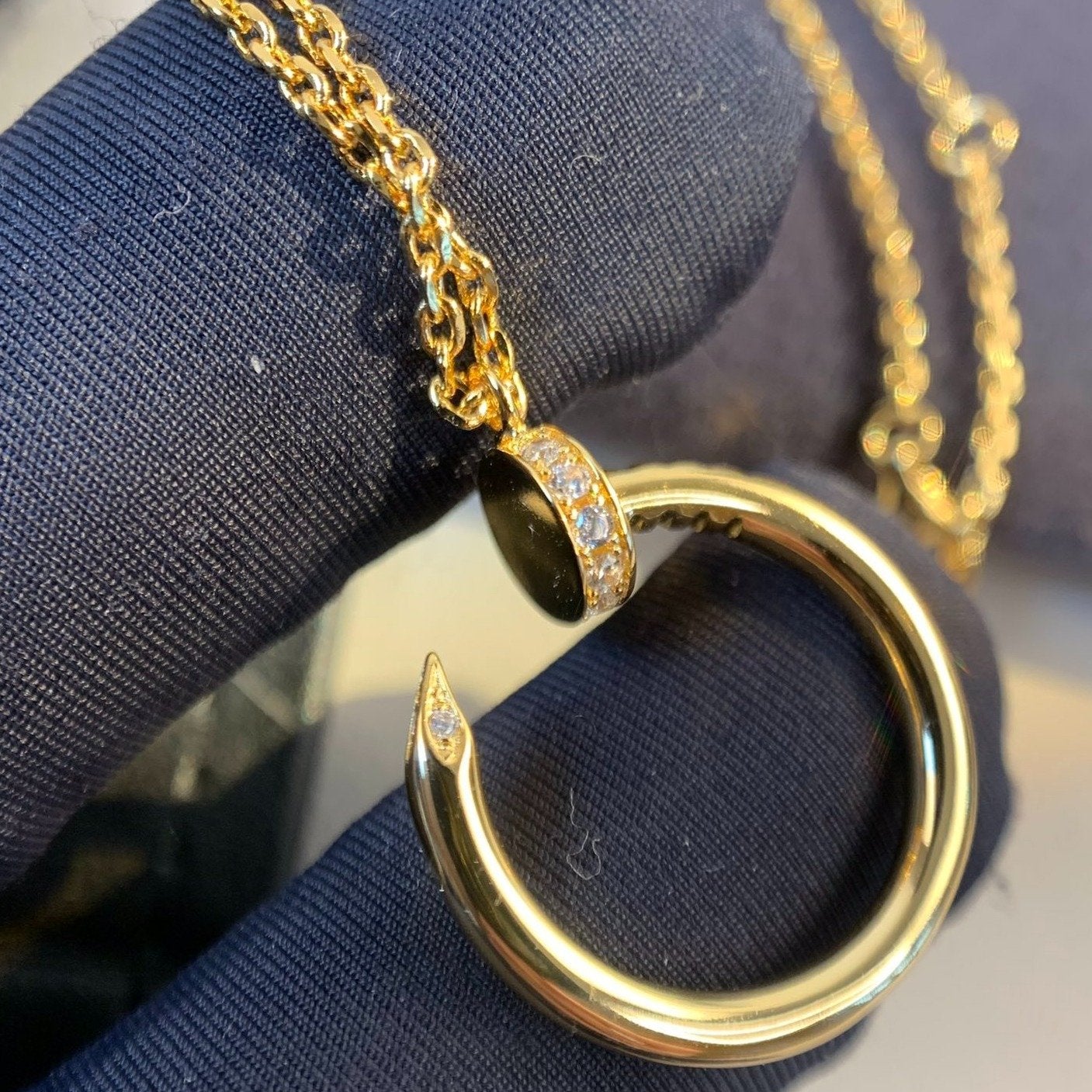 [AuraEcho Jewelry]JUSTE NECKLACE GOLD