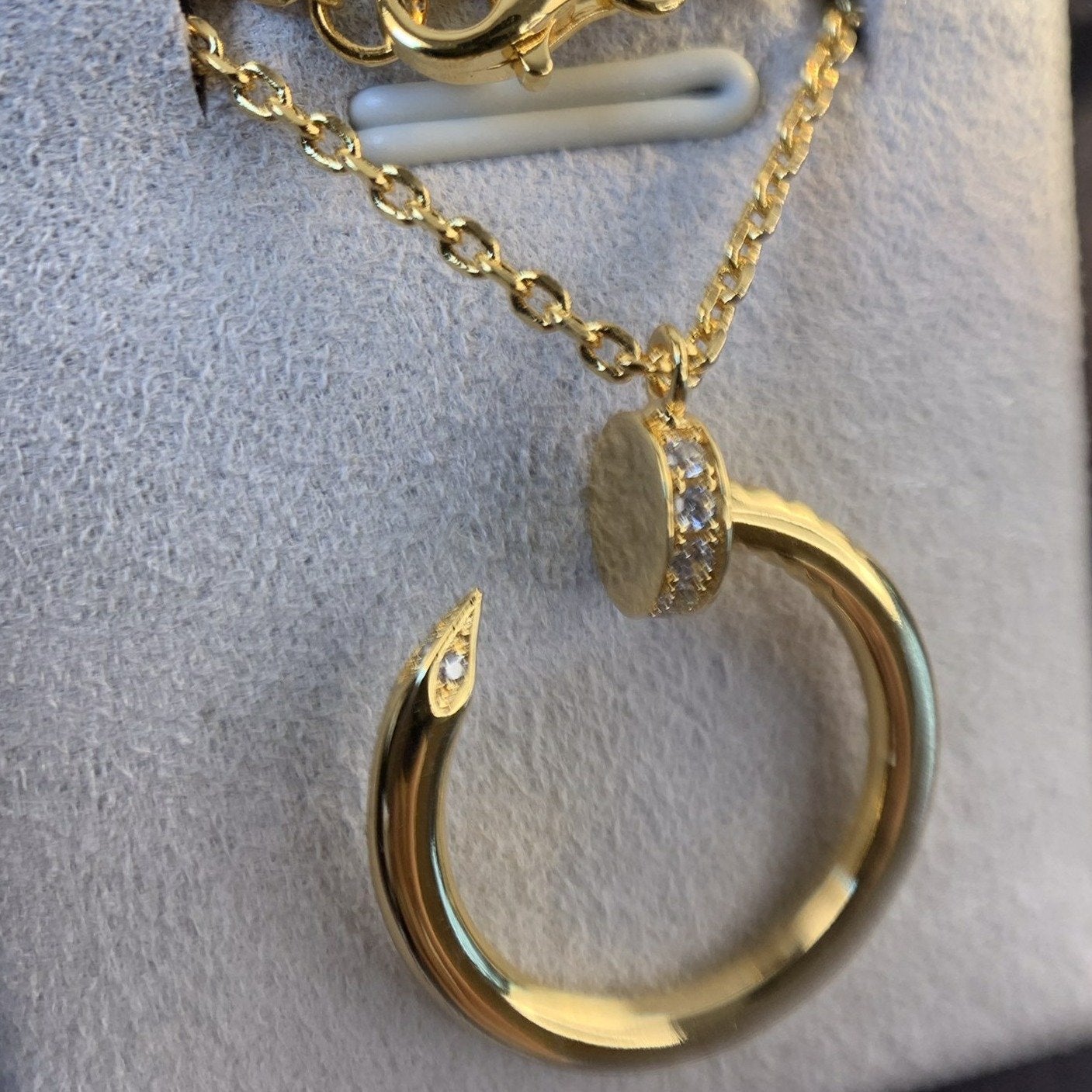 [AuraEcho Jewelry]JUSTE NECKLACE GOLD
