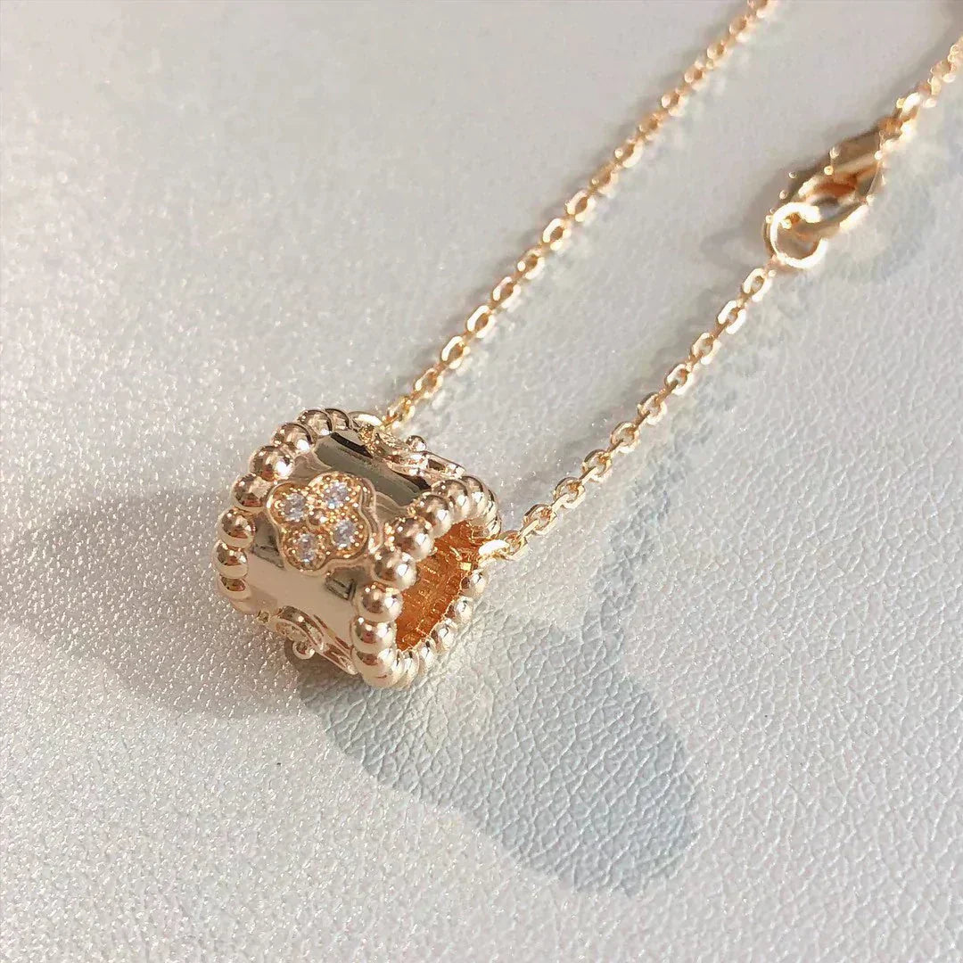 [AuraEcho Jewelry]PERLEE PEDANT NECKLACE GOLD / ROSE GOLD