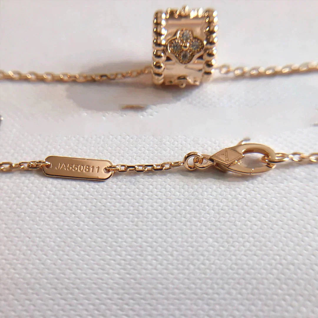 [AuraEcho Jewelry]PERLEE PEDANT NECKLACE GOLD / ROSE GOLD