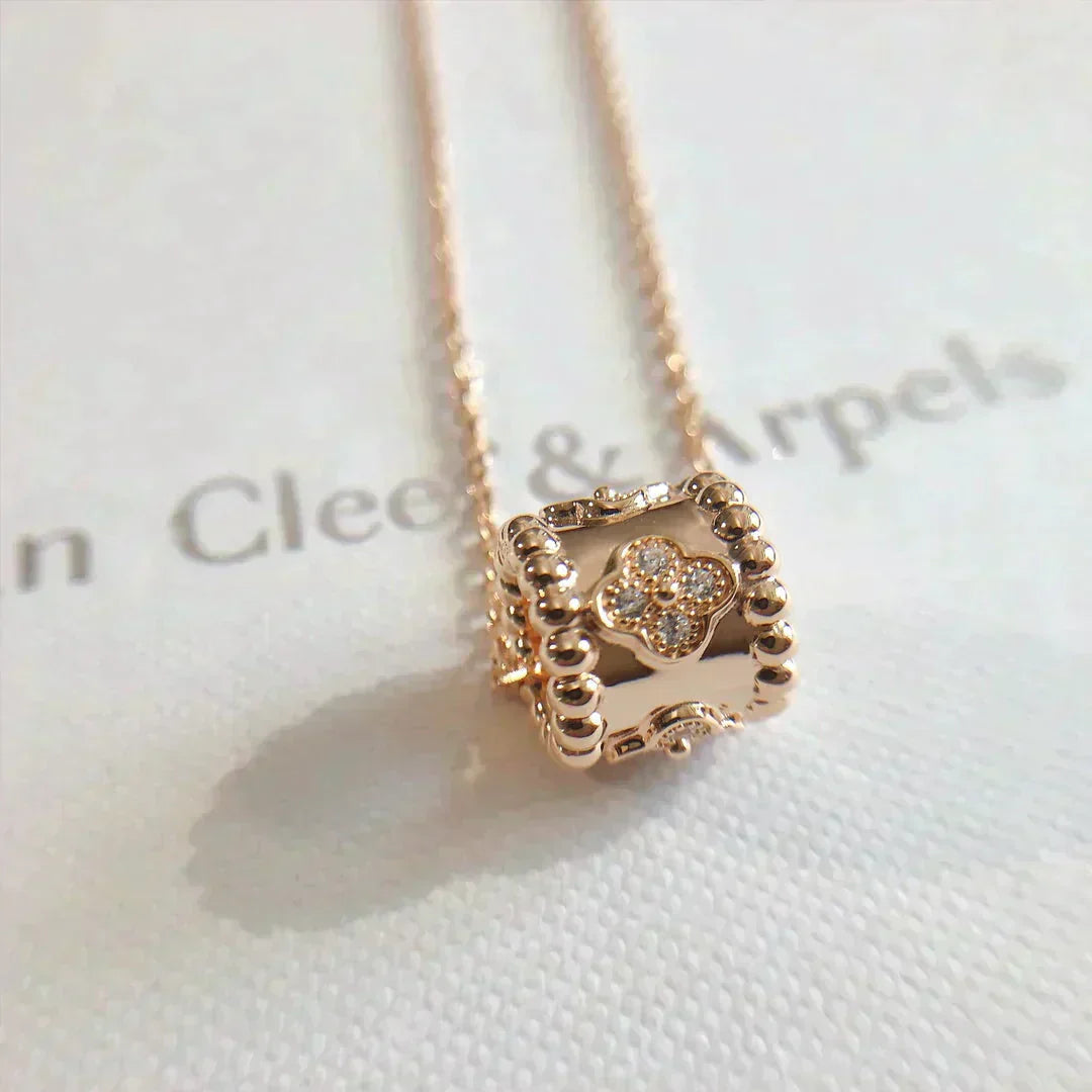 [AuraEcho Jewelry]PERLEE PEDANT NECKLACE GOLD / ROSE GOLD