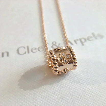 [AuraEcho Jewelry]PERLEE PEDANT NECKLACE GOLD / ROSE GOLD