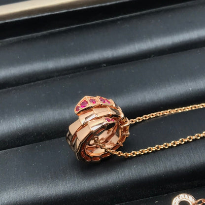 [AuraEcho Jewelry]SERPENTI PEDANT NECKLACE