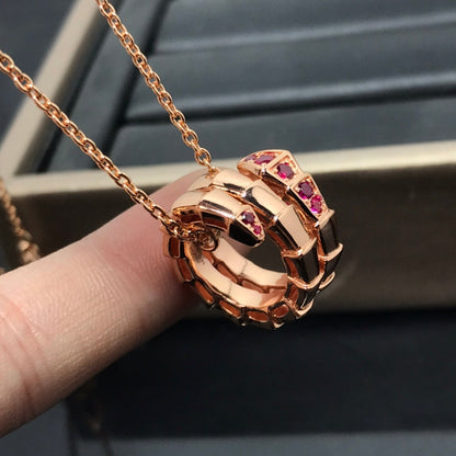 [AuraEcho Jewelry]SERPENTI PEDANT NECKLACE