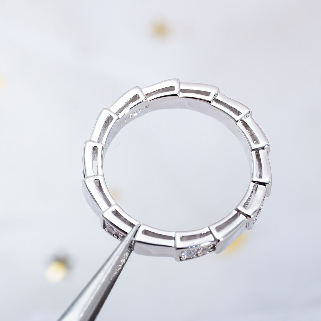 [AuraEcho]SERPENTI RING SILVER  3MM