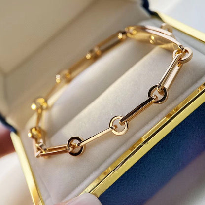 [AuraEcho Jewelry]CHAINE BRACELET SMALL MODEL DIAMOND