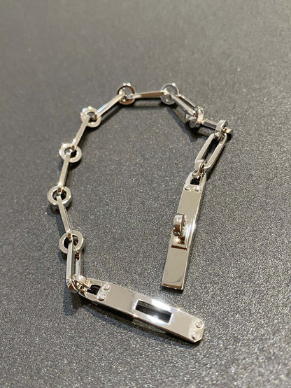 [AuraEcho Jewelry]CHAINE BRACELET SMALL MODEL DIAMOND
