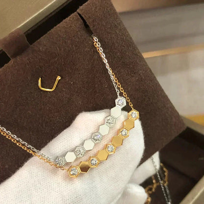 [AuraEcho Jewelry]BEE LOVE NECKLACE DIAMOND