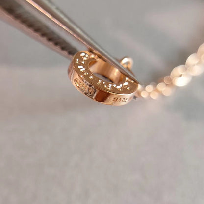 [AuraEcho]ZERO 1 NECKLACE PINK GOLD