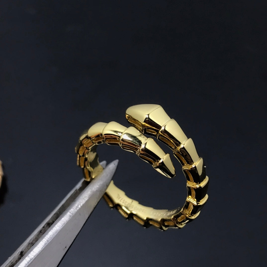 [AuraEcho Jewelry]SERPENTS RING