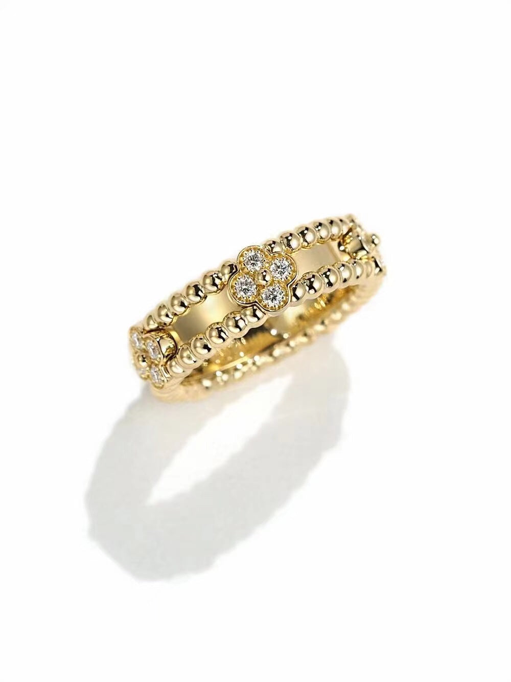 [AuraEcho]PERLEE GOLD DIAMOND RING