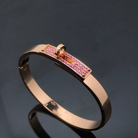 [AuraEcho Jewelry]KELLY BRACELET PINK DIAMOND