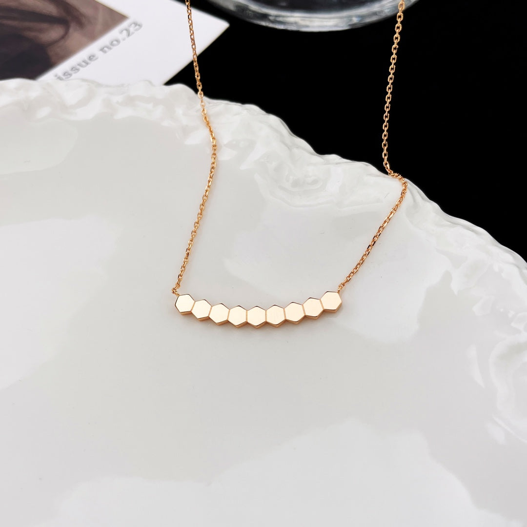[AuraEcho Jewelry]BEE MY LOVE DIAMOND NECKLACE