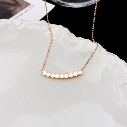 [AuraEcho Jewelry]BEE MY LOVE DIAMOND NECKLACE