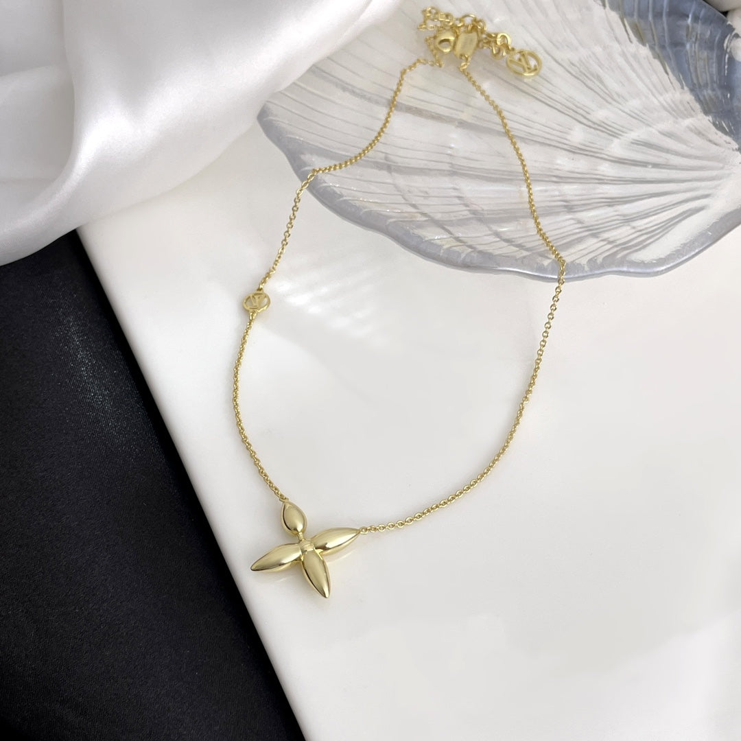 [AuraEcho]LOUISETTE GOLD NECKLACE