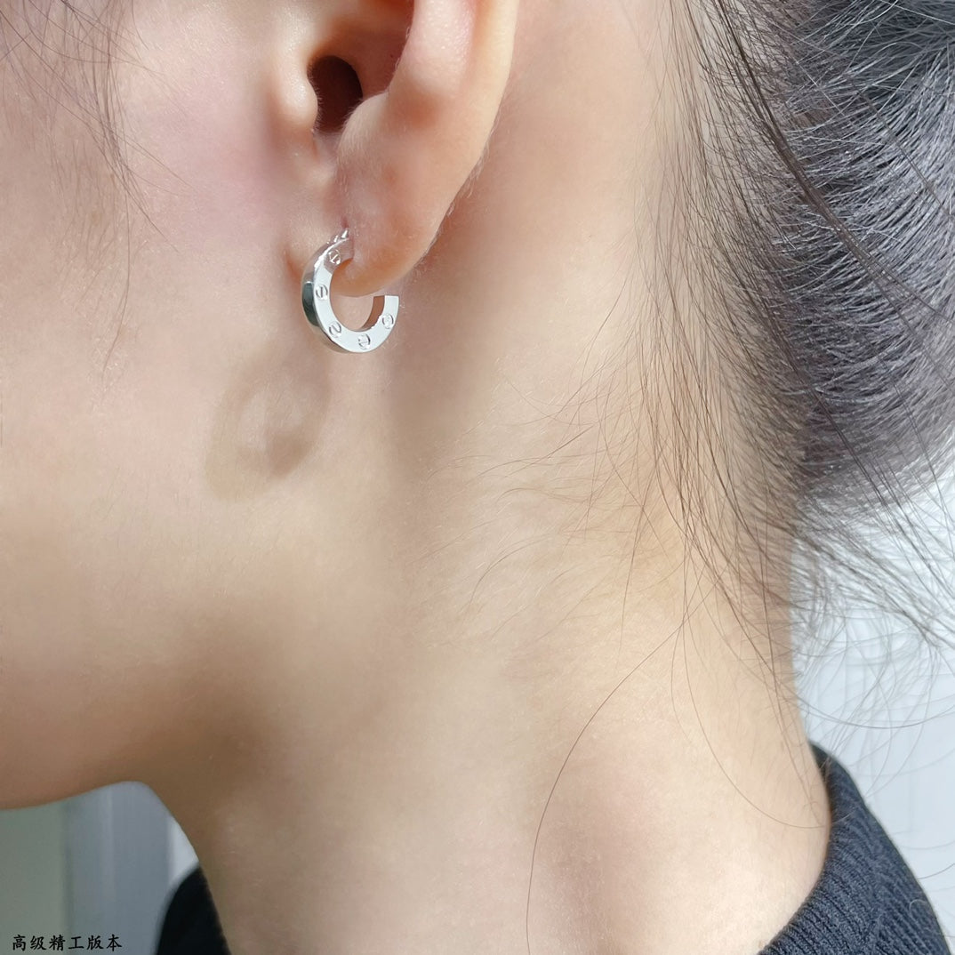 [AuraEcho]LOVE MINI EARRINGS