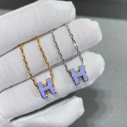 [AuraEcho Jewelry]MINI POP H NECKLACE