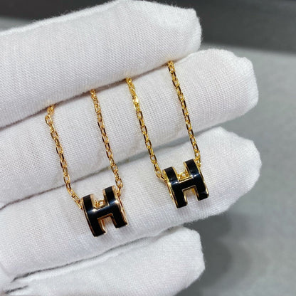 [AuraEcho Jewelry]MINI POP H NECKLACE