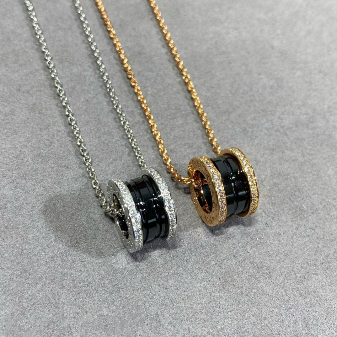 [AuraEcho]ZERO 1 DIAMOND CERAMIC NECKLACE