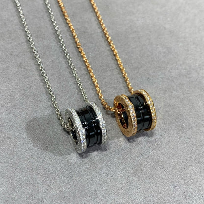 [AuraEcho]ZERO 1 DIAMOND CERAMIC NECKLACE