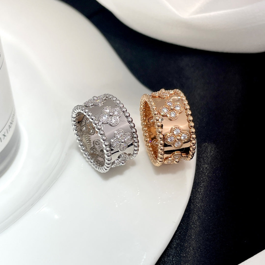 [AuraEcho Jewelry]PERLEE DIAMOND LARGE RING