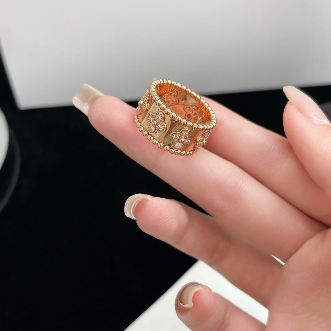 [AuraEcho Jewelry]PERLEE DIAMOND LARGE RING