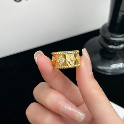 [AuraEcho Jewelry]PERLEE DIAMOND LARGE RING