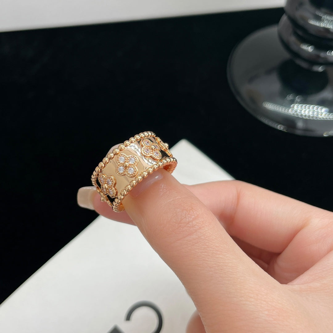 [AuraEcho Jewelry]PERLEE DIAMOND LARGE RING