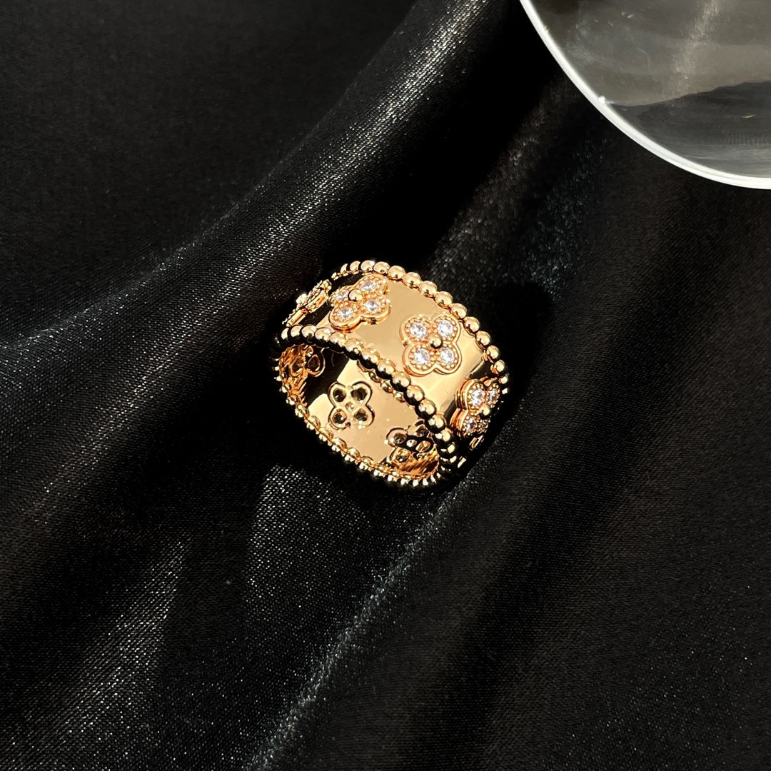 [AuraEcho Jewelry]PERLEE DIAMOND LARGE RING