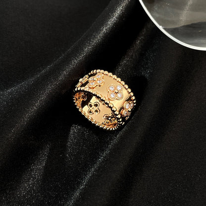 [AuraEcho Jewelry]PERLEE DIAMOND LARGE RING