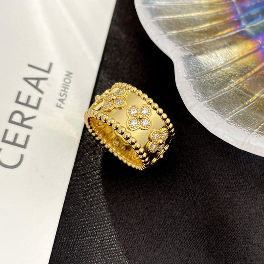[AuraEcho Jewelry]PERLEE DIAMOND LARGE RING
