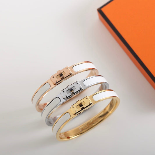 [AuraEcho Jewelry]HM KELLY WHITE BRACELET