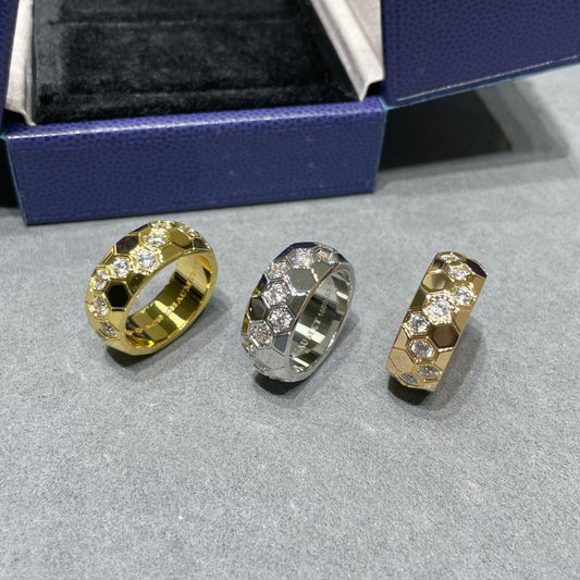 [AuraEcho Jewelry]BEE LOVE DIAMOND LARGE RING