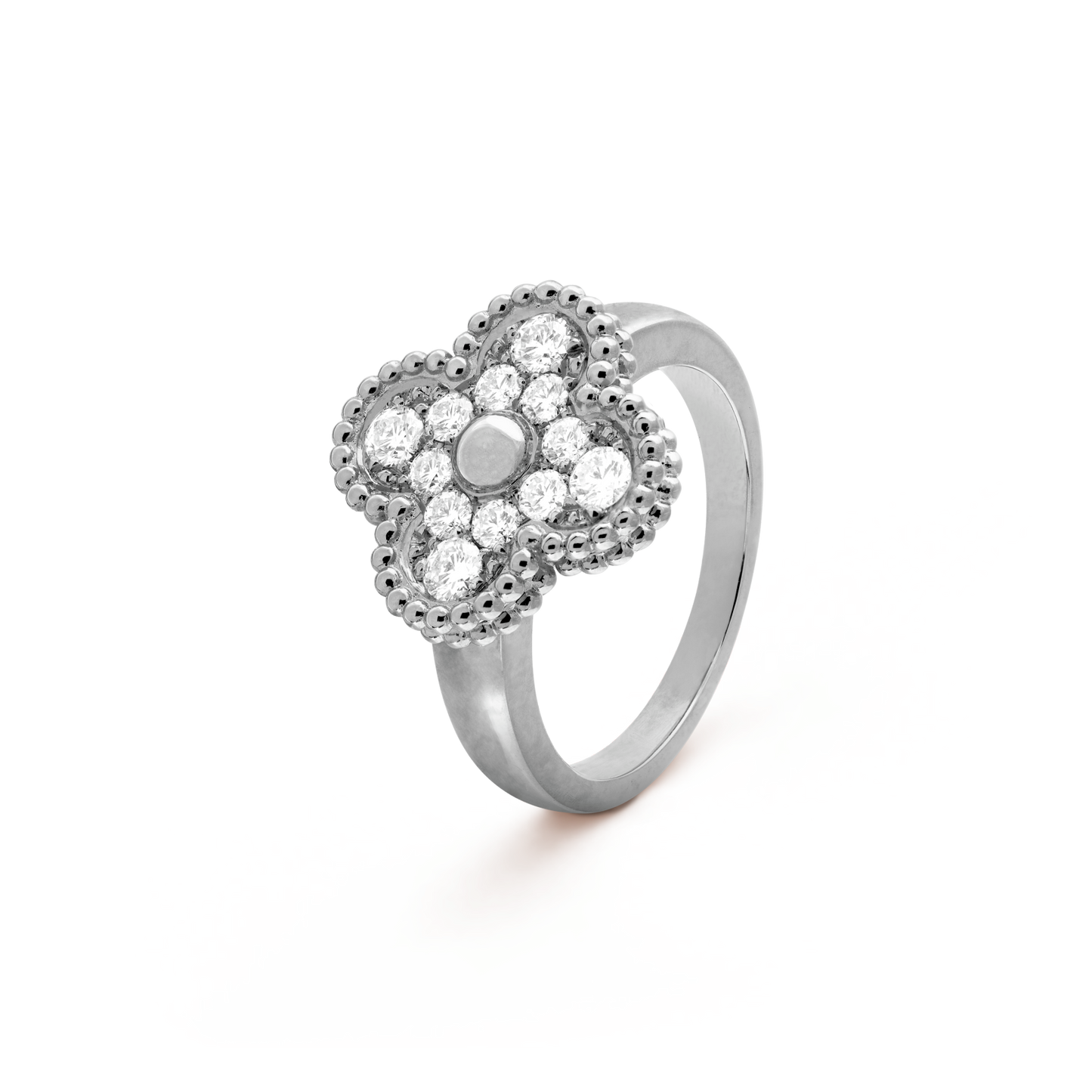 [AuraEcho Jewelry]CLOVER DIAMOND RING