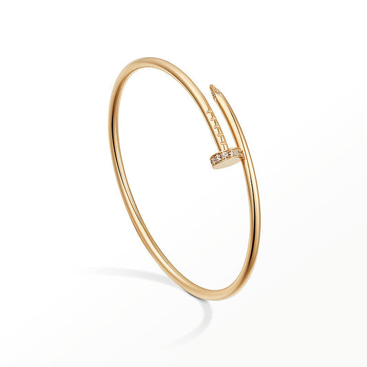 [AuraEcho Jewelry]JUSTE BRACELET 2.5MM DIAMONDS