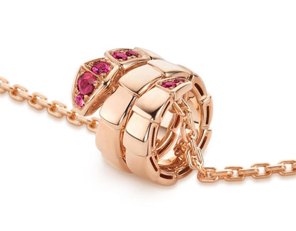 [AuraEcho Jewelry]SERPENTI PEDANT NECKLACE