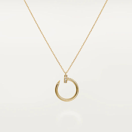 [AuraEcho Jewelry]JUSTE NECKLACE GOLD
