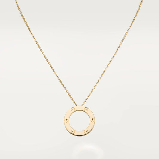 [AuraEcho Jewelry]LOVE NECKLACE 16MM