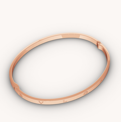 [AuraEcho Jewelry]ZERO 1 PINK GOLD BRACELET