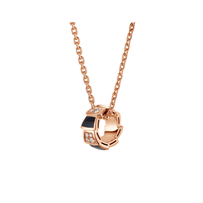 [AuraEcho Jewelry]SERPENTI PEDANT DIAMOND NECKLACE