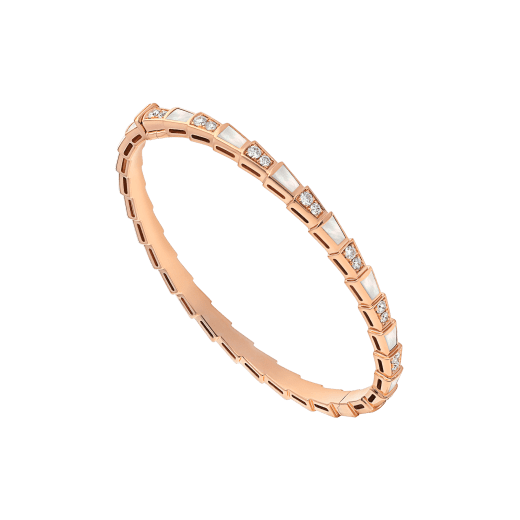 [AuraEcho Jewelry]SERPENTI BRACELET PINK GOLD MOP DIAMOND