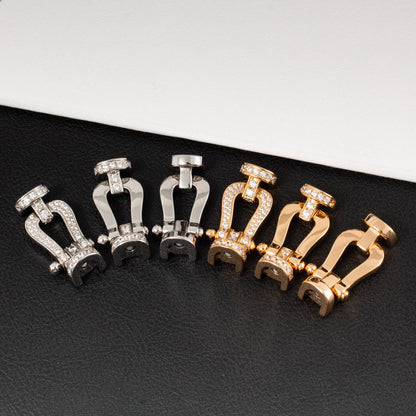 [AuraEcho Jewelry]FORCE LARGE HORSESHOE NO DIAMOND BRACELET SILVER