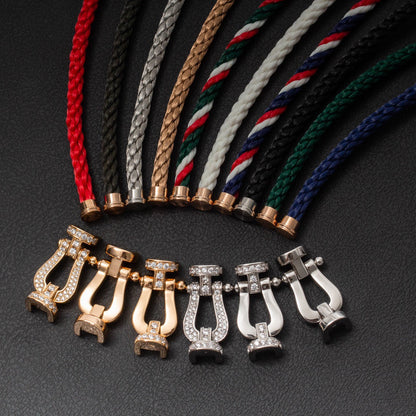 [AuraEcho Jewelry]FORCE LARGE HORSESHOE NO DIAMOND BRACELET SILVER