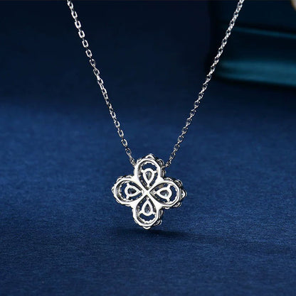 [AuraEcho Jewelry]LOOP NECKLACE FULL MOTIF DIAMOND 16MM MULTIPLE COLORS