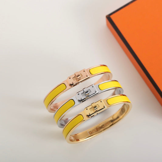 [AuraEcho Jewelry]HM KELLY YELLOW BRACELET